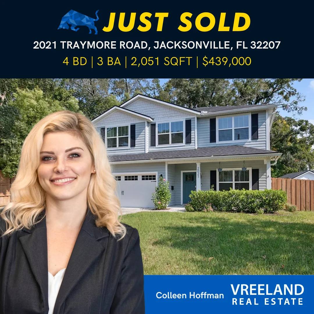 Just Sold! 2021 Traymore Road, Jacksonville, FL: Spacious Family Home
