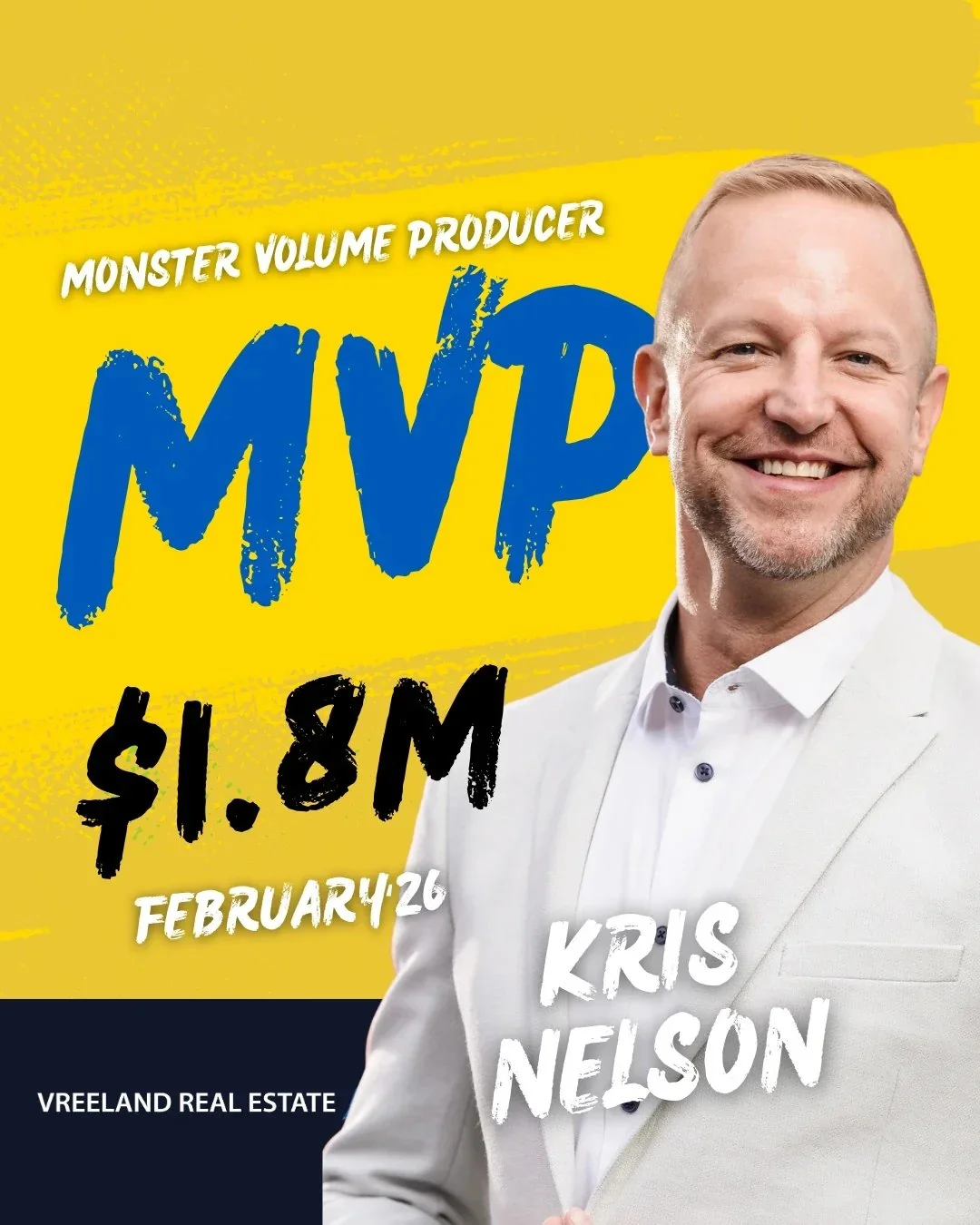 Kris Nelson Closes $1.8M in February 2026: Vreeland Real Estate MVP