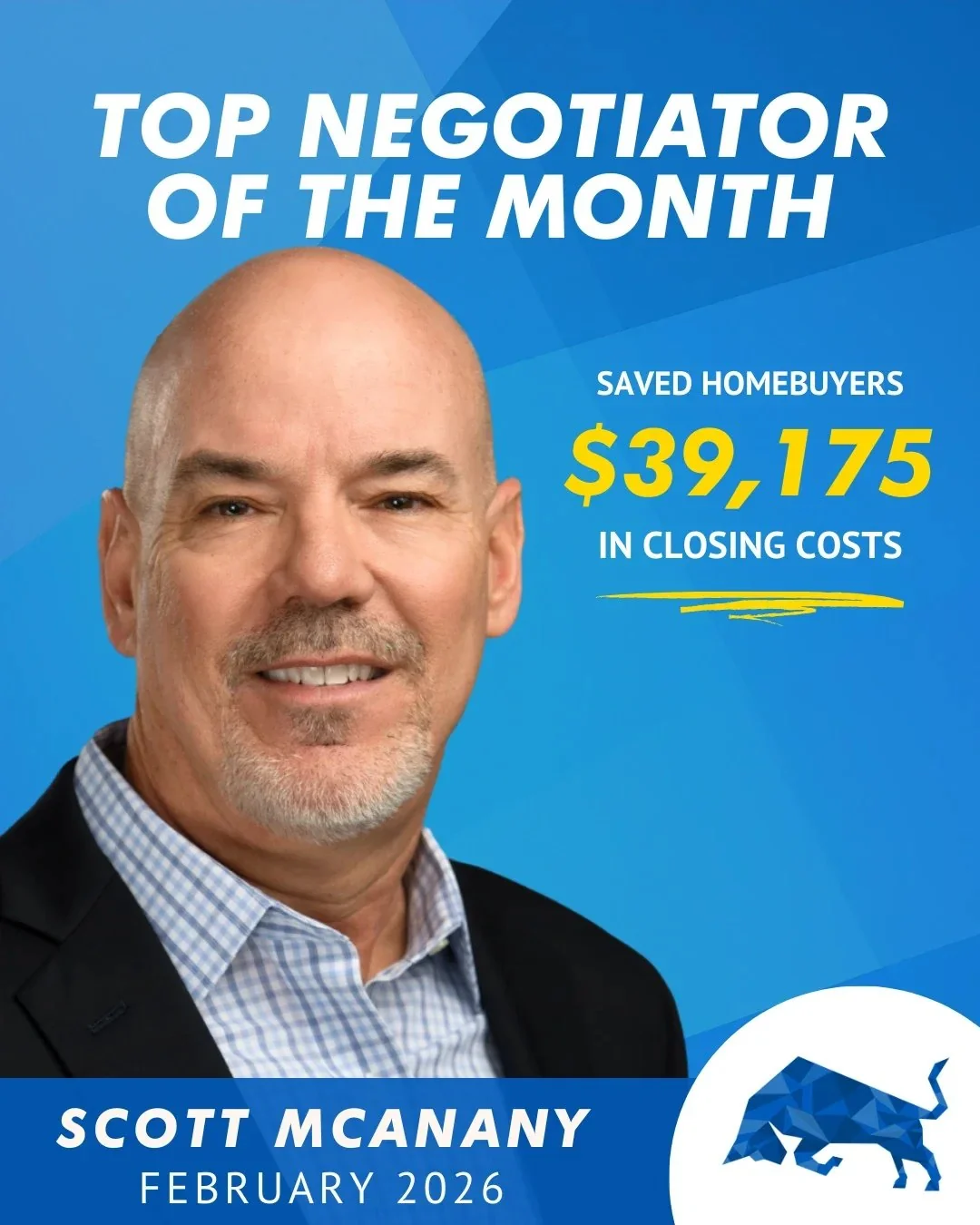 Scott McAnany Named Top Negotiator of the Month: February 2026