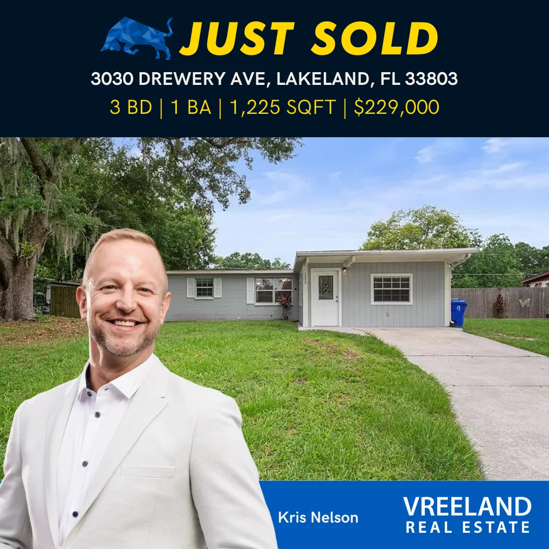 Sold! 3030 Drewery Avenue, Lakeland, FL 33803 – A Charming Florida Home