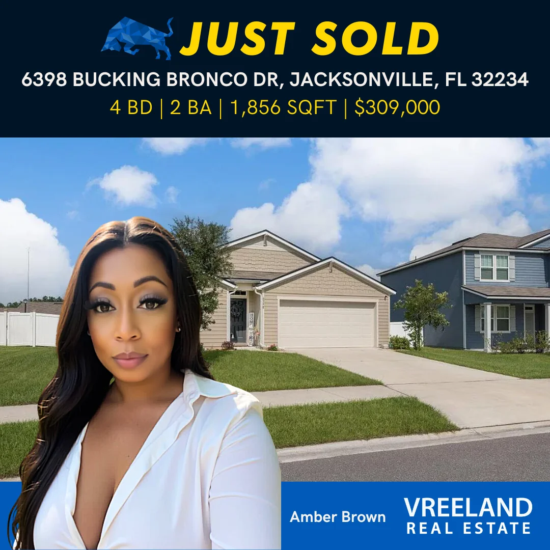 SOLD: Family-Friendly 4-Bedroom Home in Westside Jacksonville – 6398 Bucking Bronco Dr
