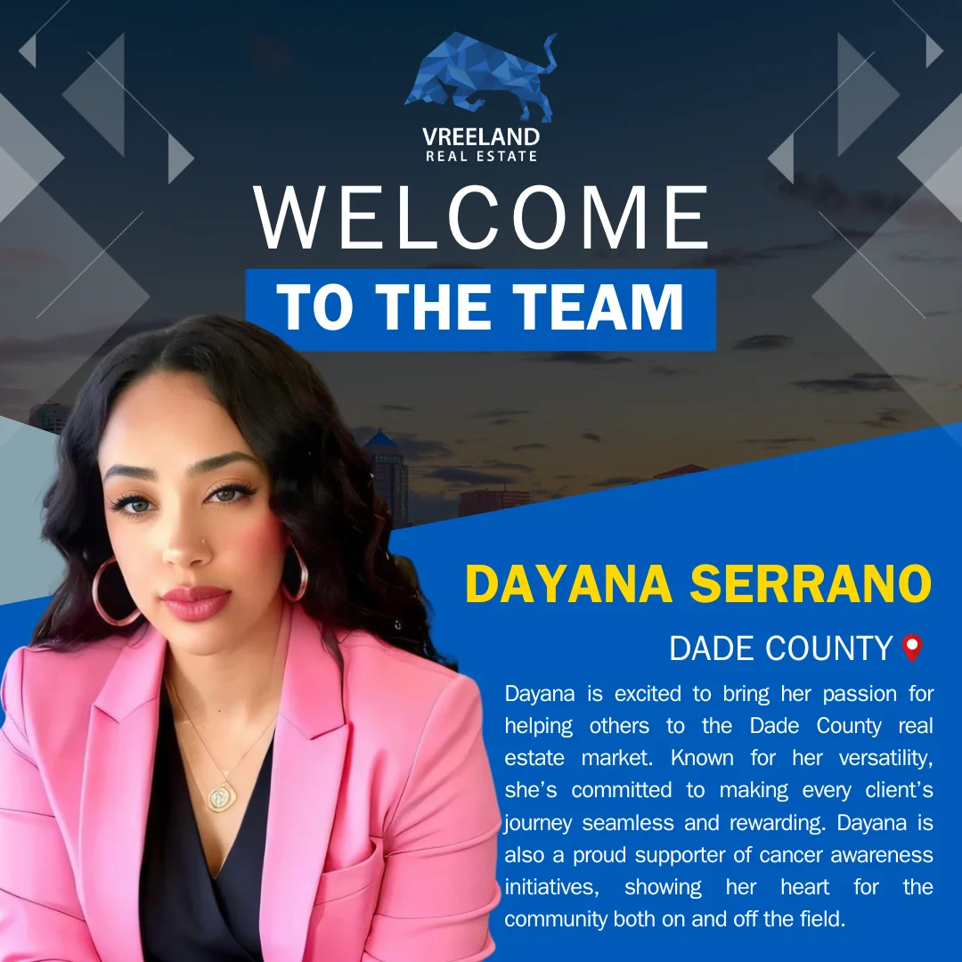 Welcome Dayana Serrano: Serving Dade County with Heart and Versatility