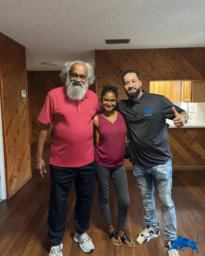 Vreeland Real Estate clients on closing day