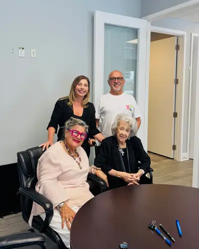 Vreeland Real Estate clients on closing day