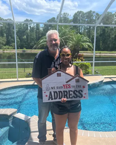 Vreeland Real Estate clients on closing day