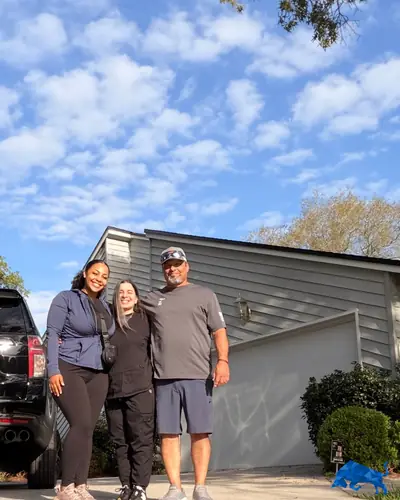 Vreeland Real Estate clients on closing day