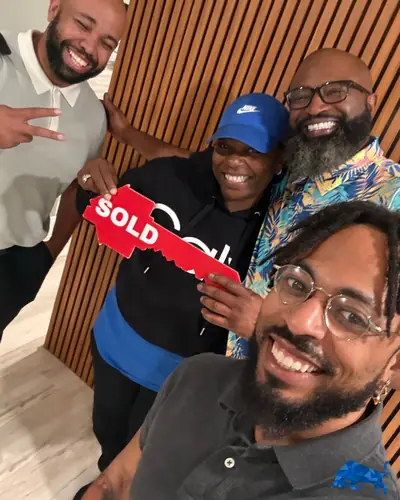 Vreeland Real Estate clients on closing day