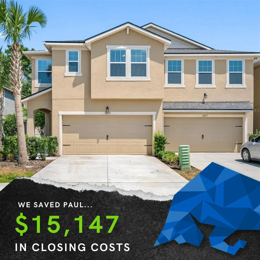 Vreeland Real Estate - Closing Cost Success - 14215 Damselfly Dr - Tampa